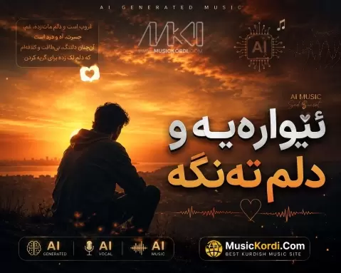 ئێوارەیە و دڵم تەنگە هوش مصنوعی
