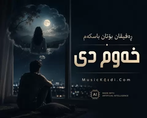 دانلود آهنگ ڕەفیقان بۆتان باسکەم (خەوم دی) هوش مصنوعی + متن و ترجمه هوش مصنوعی رفیقان بوتان باس کم خوم دی