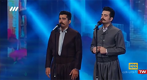 کارزان و عبدالباسط قاسمی در فینال عصر جدید